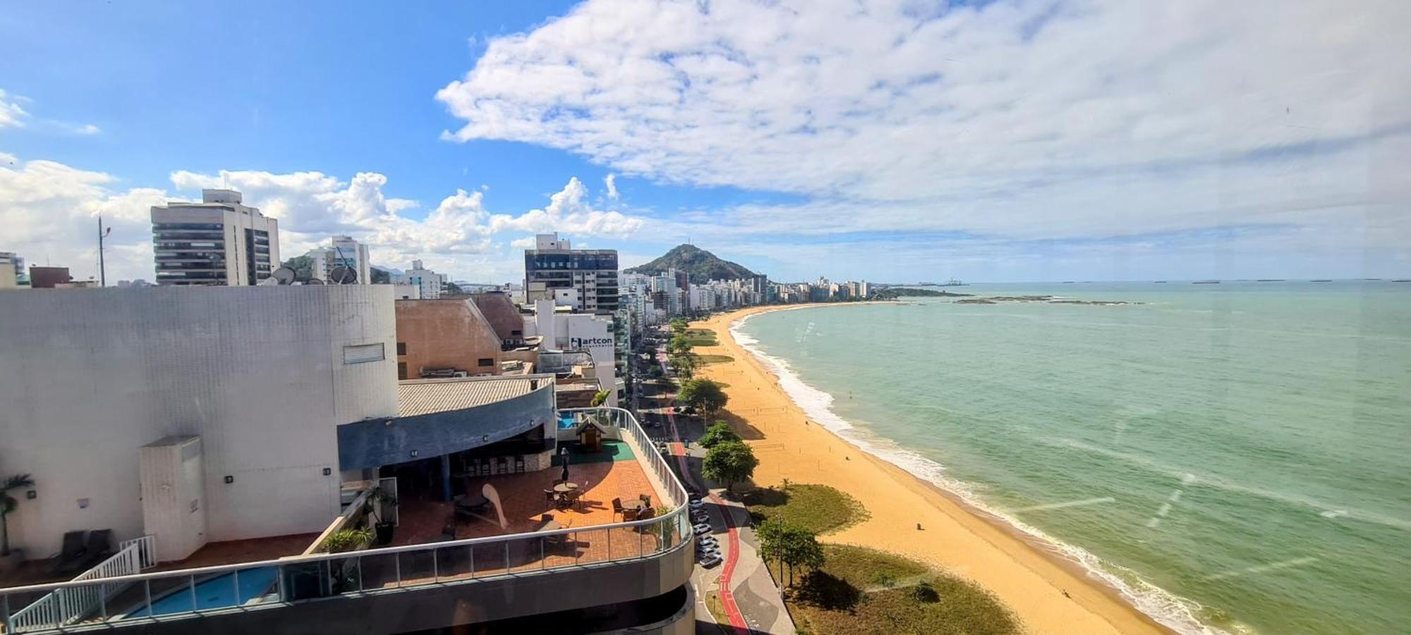 Flat Pasargada 906, Free Bikes, Pe Na Praia Vila Velha  Exterior foto